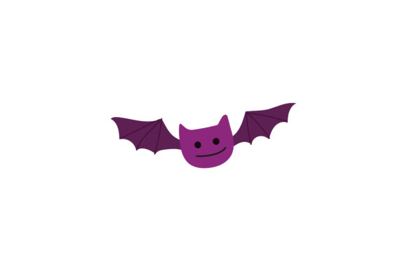 Bat Cute Halloween Illustrations Vector Graphics Review