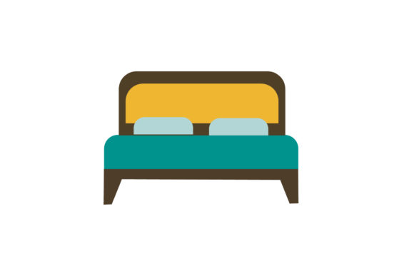 Bedroom Bed Illustrations Vectors: Graphics for Modern Branding