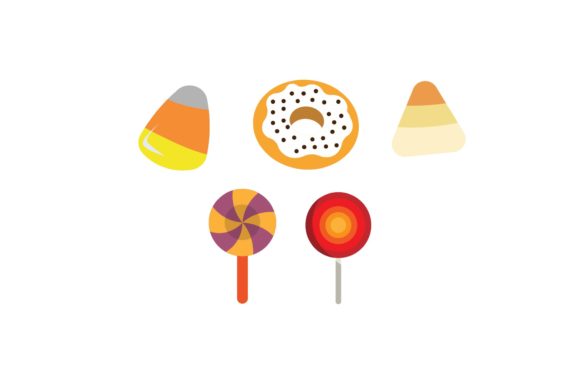 Halloween Foods Illustrations Vectors for Branding
