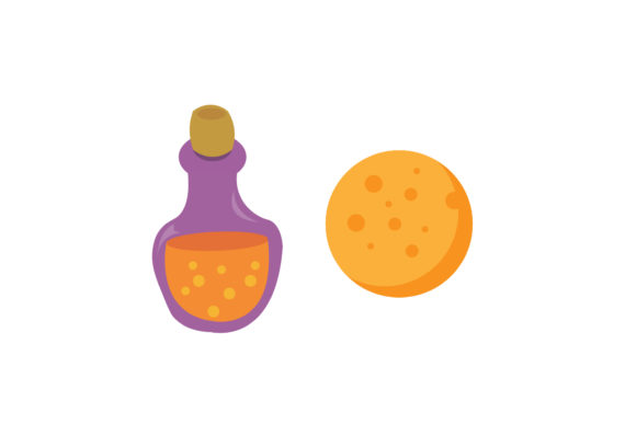 Halloween Potion and Moon Illustrations: A Crafter's Review