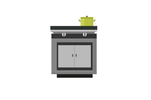Kitchen Standing Gas Stove Illustrations: Graphics & Brand Assets Reviewed