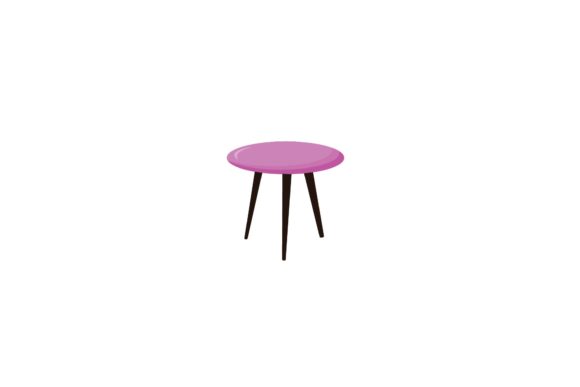 Living Room Cutty Stool: Graphics & Illustrations