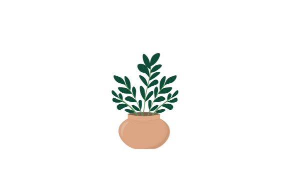 Plant Vector Terrace Illustrations: Graphics for Content Publishers