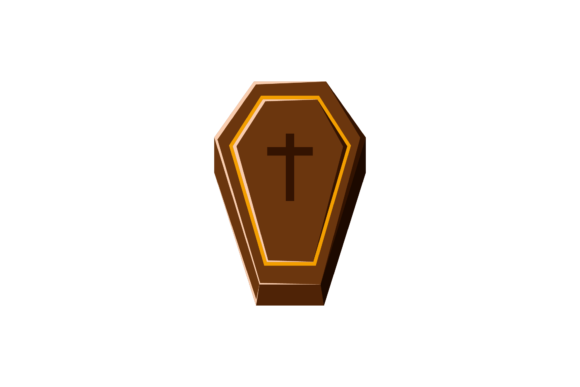 Realist Coffin Halloween Illustrations: Graphics & Brand Assets