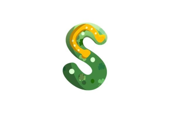 St Patrick Icon Alphabet S Illustrations for Graphics & Editorial Design