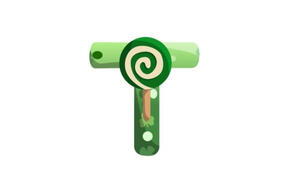 St Patrick Icon Alphabet T Illustrations: Graphics & Design Review